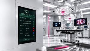 healthcare facility information terminal