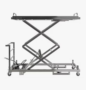 lifting mortuary trolley