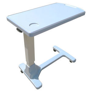 height-adjustable overbed table