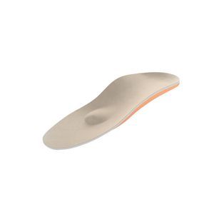 orthopedic insole with longitudinal arch pad 1