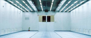 medical research clean room