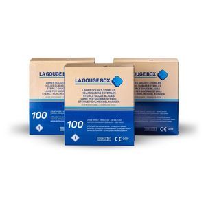 box of 100 units gouge blade