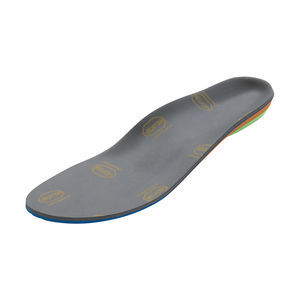 orthopedic insole with longitudinal arch pad