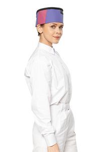 front protection X-ray protective surgical cap