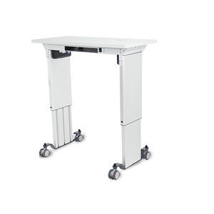 instrument table on casters