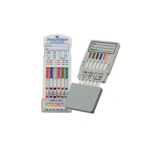 abused drug rapid screening test / multi-drug / saliva / urine