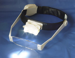 headband binocular loupe