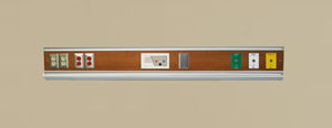horizontal bed head unit