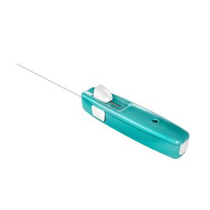 automatic biopsy needle / anesthesia