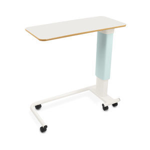 manually operated overbed table