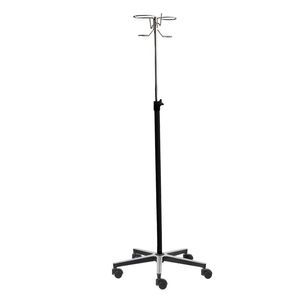 IV pole on casters