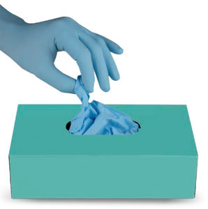 medical gloves / nitrile / powdered