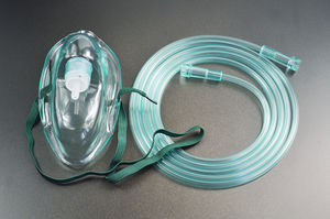 PVC oxygen mask