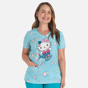 women's scrub top