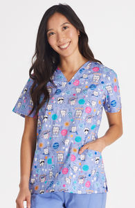 women's scrub top