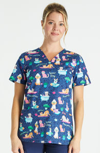 women's scrub top