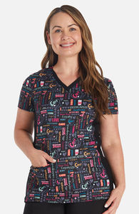 women's scrub top