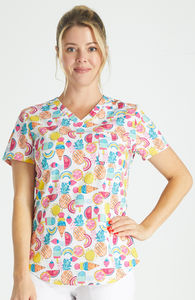 women's scrub top