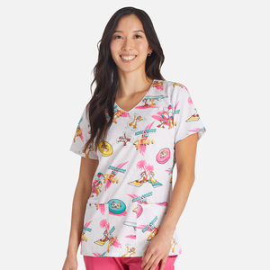 women's scrub top