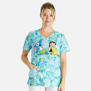 women's scrub top