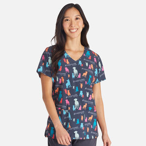 women's scrub top