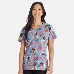 women's scrub top