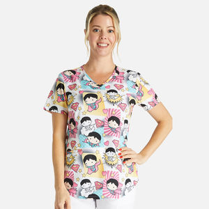 women's scrub top