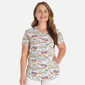 women's scrub top