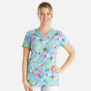 women's scrub top
