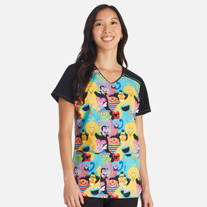 women's scrub top