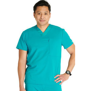 men's scrub top