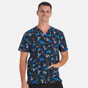 men's scrub top