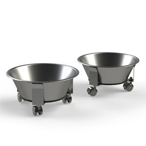 Medical Kick Bucket - Stainless Steel - Francehopital