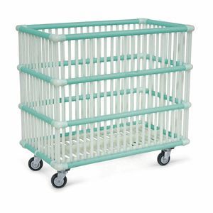 dirty linen trolley