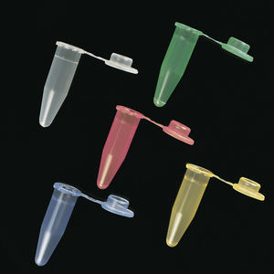 laboratory test tube / cone-bottom / polypropylene
