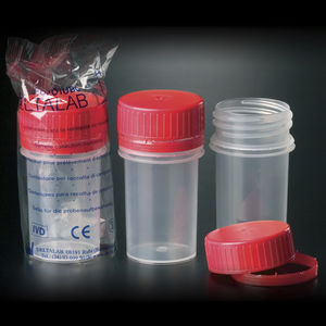 polypropylene sample container