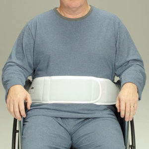 wheelchair fixation strap / abdominal