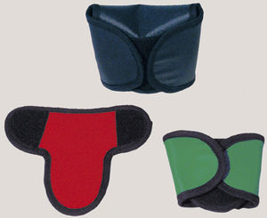X-ray protective testicle shield