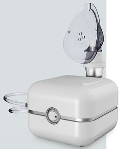 electro-pneumatic nebulizer / with compressor / with mask
