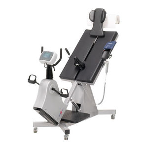 cardiology examination table / electric / height-adjustable / 1 section