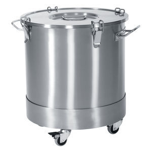 stainless steel waste bin