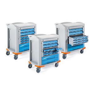 medicine distribution trolley