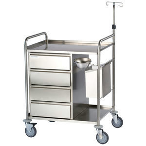 Medical Kick Bucket - Stainless Steel - Francehopital