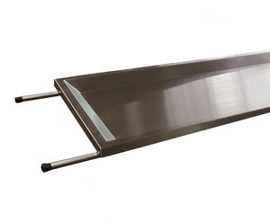 Mortuary stretcher - 80590 - Funeralia - stackable / stainless steel