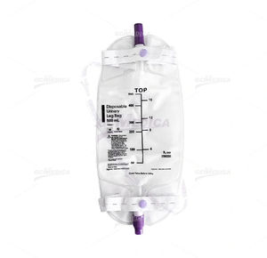 2-LITRE CLOSED SYSTEM STERILE URINE BAG CHECK VALVE NEEDLESS