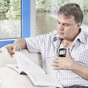 ECG patient monitor / SpO2 / intensive care / portable
