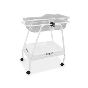 hospital bassinet on casters