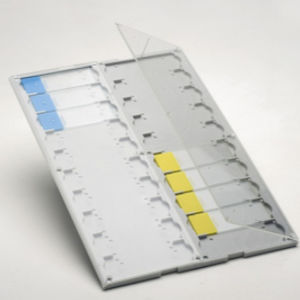 microscope slide tray