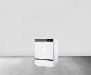 washer-disinfector with side cabinet