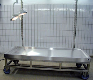 autopsy table